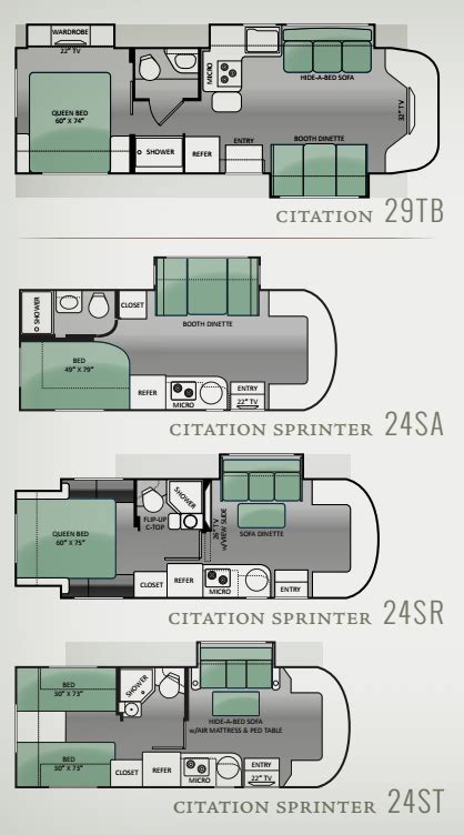 Mercedes Sprinter RV Floor Plans | Mercedes sprinter rv, Sprinter rv ...