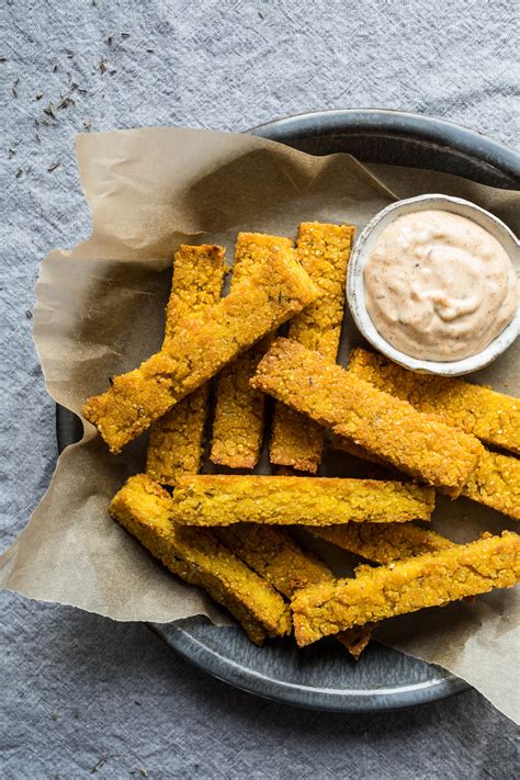 Baked Polenta Fries with Cajun Aioli (Gluten-Free) – Salted Plains