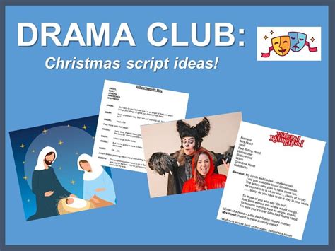 Drama Club Christmas short scripts | Teaching Resources