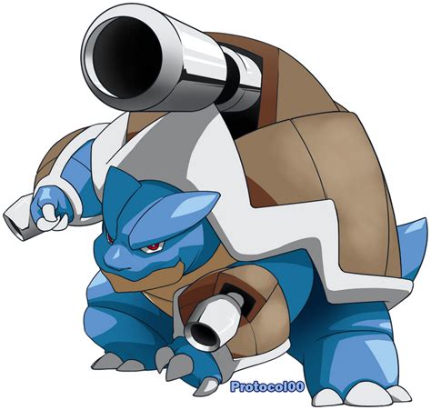 Mega Blastoise by Protocol00 on DeviantArt