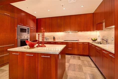 25 Cherry Wood Kitchens (Cabinet Designs & Ideas) - Designing Idea