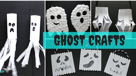 Halloween Ghost Craft for Kids | Halloween Crafts - YouTube