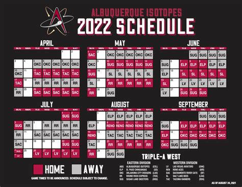 Albuquerque Isotopes Schedule 2024 Season - diane josefina