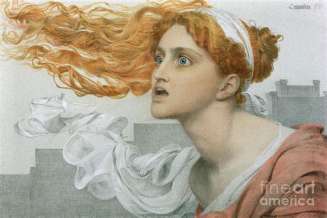 Cassandra Painting by Anthony Frederick Augustus Sandys - Fine Art America