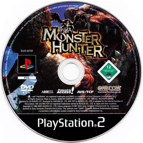 Monster Hunter (2004) PlayStation 2 box cover art - MobyGames