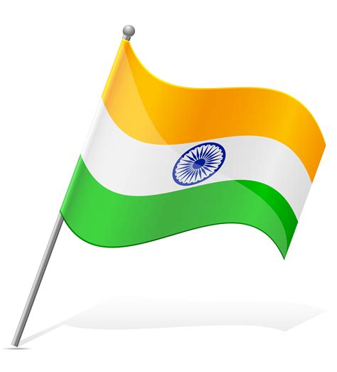 Bandera de la ilustración vectorial de la India 494083 Vector en Vecteezy