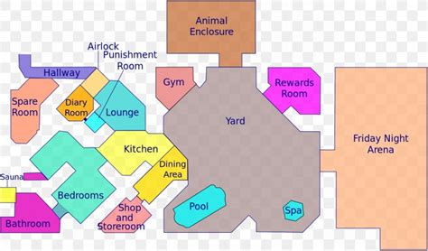 Big Brother (Australia) Season 6 Big Brother 8 House Plan Floor Plan ...