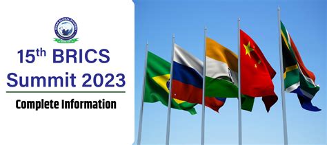 15th BRICS Summit 2023: Complete Information | KGS