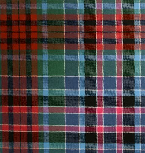 Gordon Red Ancient Medium Weight Clan Family Tartan Scottish Lochcarron