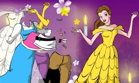 Princess: Belle Dress Up | Disney--Games.com