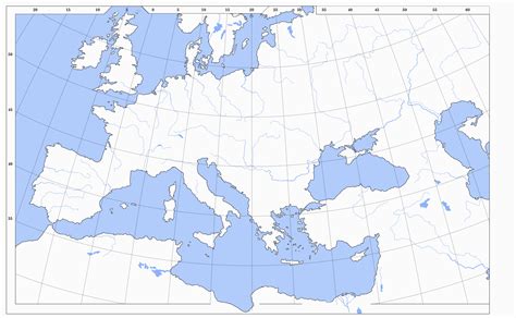 Blank Map Of northern Europe – secretmuseum