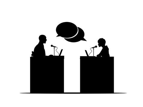 Download Discussion, Debate, Speaker. Royalty-Free Vector Graphic - Pixabay