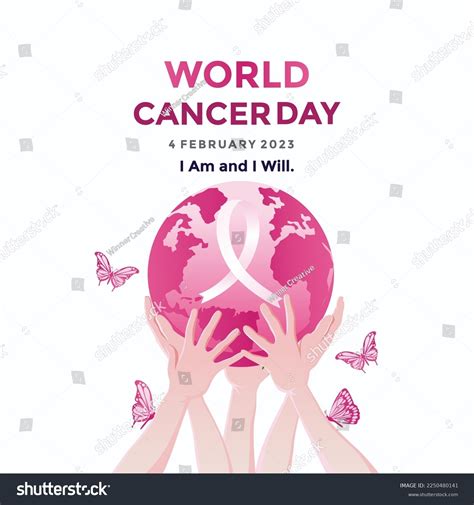 World Cancer Day Campaign Logo World Stock Vector (Royalty Free) 2250480141 | Shutterstock