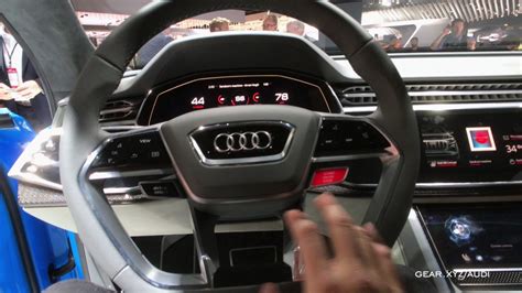 Exclusive hands-on: Audi Q8 Concept Interior - YouTube