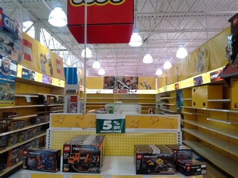 The Lego section at my local Toys R Us : lego