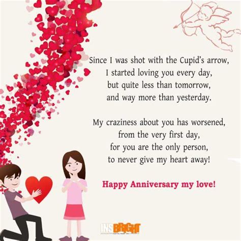 anniversary poems for girlfriend | Anniversary poems for him ...