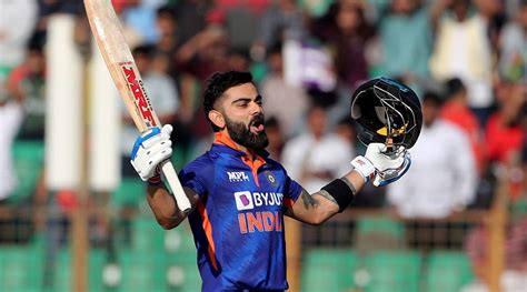 Virat Kohli scores 72nd international century, surpasses Ricky Ponting ...