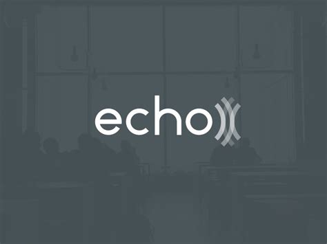 Echo Logo Concept #2 by Lassi Vehviläinen - Dribbble | Logo concept, Graphic design photography ...