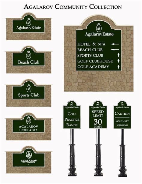 Golf Course Signs | Golf Sign and Design