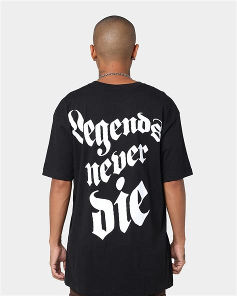 Juice Wrld Legends Never Die Oil Paint Short Sleeve T-Shirt Black ...