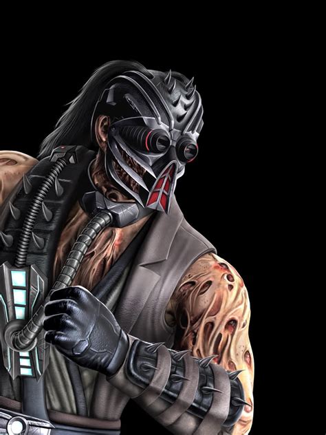 Kabal Portrait Art - Mortal Kombat Art Gallery