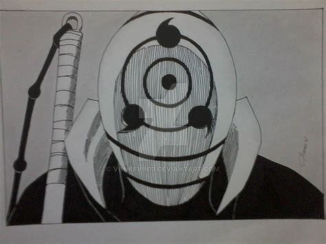 OBITO DRAWING by vankevin13 on DeviantArt