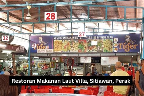 Best Seafood At Restoran Makanan Laut Villa Sitiawan - SmartDory