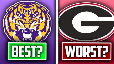 5 Best Logos In College Football Right Now... And The 5 Absolute Worst