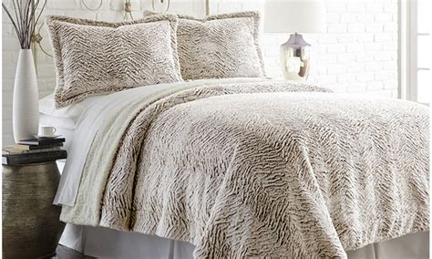 Sherpa Comforter Set (2- or 3-Piece) | Groupon