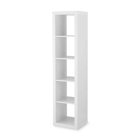 Better Homes & Gardens 5 - Cube Storage Organizer, White - Walmart.com