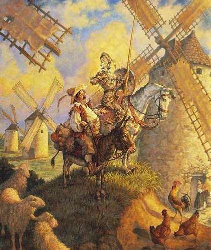 Don Quixote Windmills | Post image for Tilting at Windmills | Don quijote, Miguel de cervantes y ...