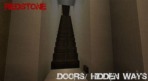 Redstone Hidden Ways| Doors Minecraft Project