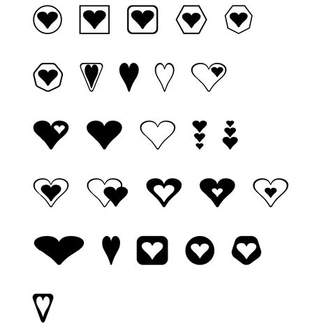 Hearts Shapes Free Stock Photo - Public Domain Pictures