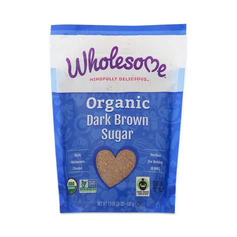 Organic Dark Brown Sugar by Wholesome | Thrive Market