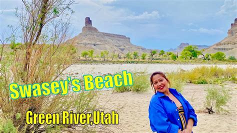 GREEN RIVER & SWASEY’s BEACH/MOAB & GREEN RIVER UTAH 🇺🇸ROADTRIP PART 1 ...