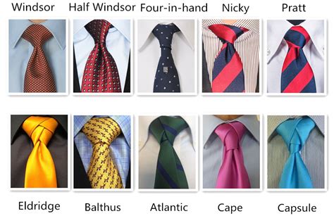 Types of Tie Knots - Styles Men