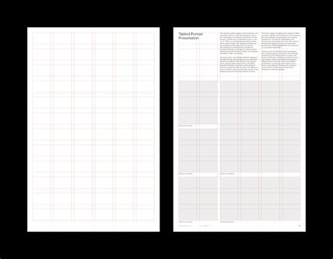 Tabloid Portrait Presentation Grid System for InDesign on Behance