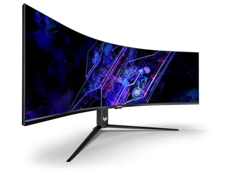 Acer Debuts Curved OLED and MiniLED Monitors for Avid Gamers