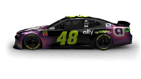 Every angle of Jimmie Johnson's No. 48 Ally paint scheme | NASCAR.com