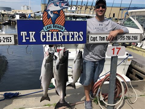 Lake Ontario Fishing Charter – 09/03/2019 - TK Charters