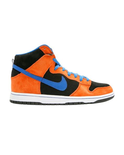 Nike Dunk High Premium Sb in Orange for Men - Lyst