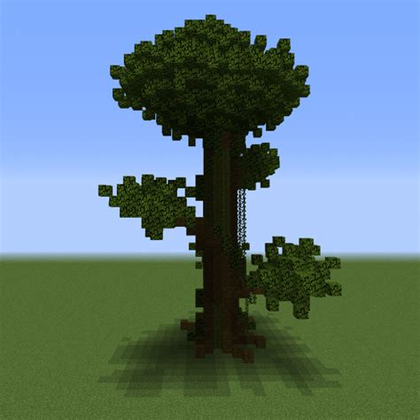 Jungle Tree 2 - Blueprints for MineCraft Houses, Castles, Towers, and more | GrabCraft