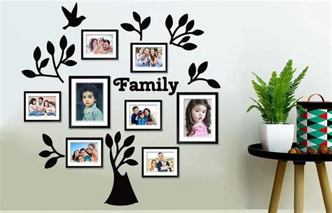 Family Tree Photo Frame Collage Set of 8 - Kutty Design