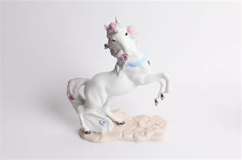 Collection of Princeton Gallery Porcelain Unicorn Figurines | EBTH