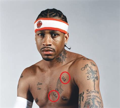 Allen Iverson's 35 Tattoos & Their Meanings - Body Art Guru