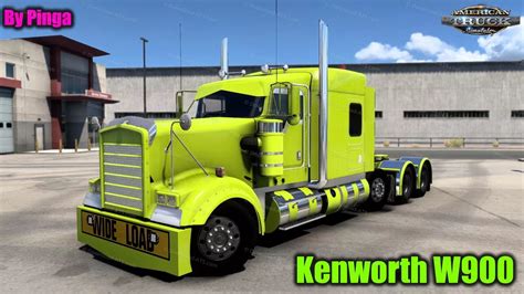 Kenworth W900 + Interior v2.0 Edit by Pinga (1.46.x) for ATS in 2023 | Kenworth w900, Kenworth ...