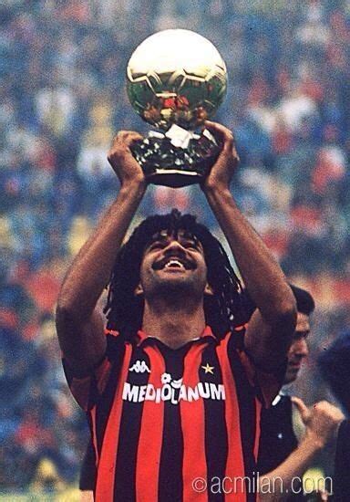 Ruud Gullit ballon d'or 1987 | Ruud gullit, Milan football, Soccer ...