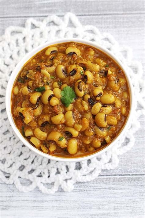 Instant Pot Black Eyed Peas Curry Recipe (Lobia Masala)