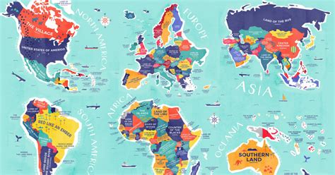 Mapped: The Literal Translation of Every Country's Name