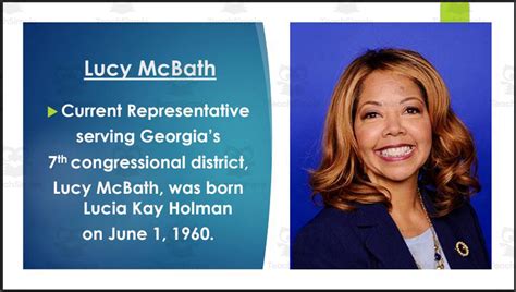 U.S. Representative Lucy McBath (GA - 7th) BIO PPT by Teach Simple